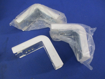 メタルモール付属品混在セット(12個入)(ホワイト)(傷・汚れ有)National DZA130W他