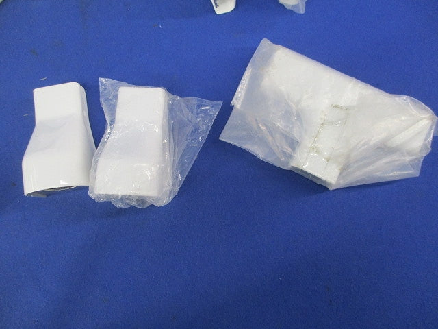 メタルモール付属品混在セット(12個入)(ホワイト)(傷・汚れ有)National DZA130W他