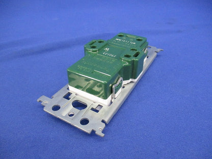 埋込アースターミナル付接地コンセント 金属枠付 マットセラミックホワイト WTL11313MW