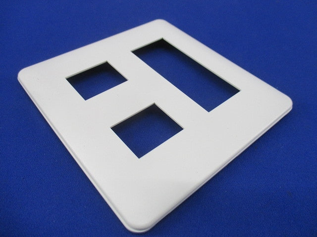 2ピースコンセントプレート2連用 WJD-23