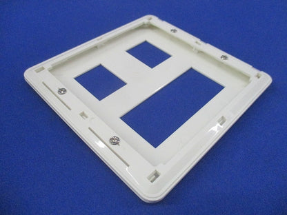 2ピースコンセントプレート2連用 WJD-23