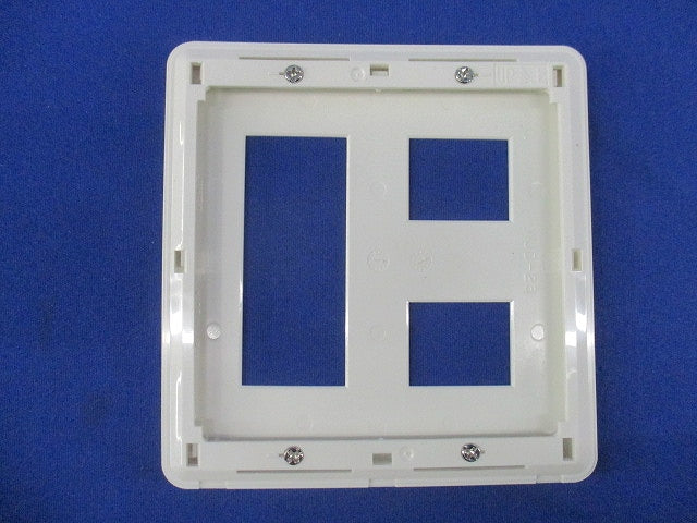 2ピースコンセントプレート2連用 WJD-23