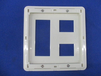 2ピースコンセントプレート2連用 WJD-23