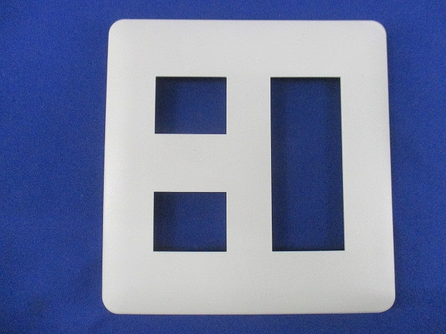 2ピースコンセントプレート2連用 WJD-23