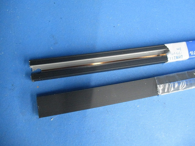 OSライン シングル(切断品1m×2)黒 DHM2112B