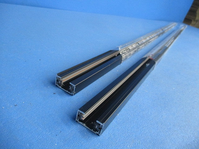 ライティングダクトレール(切断品1m×2個入)(ブラック) LD0212BT
