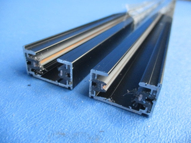 ライティングダクトレール(切断品1m×2個入)(ブラック) LD0212BT