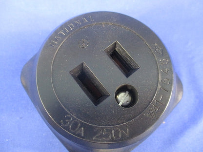 露出コンセント30A250V(キズ・汚れ有) National 30A250V