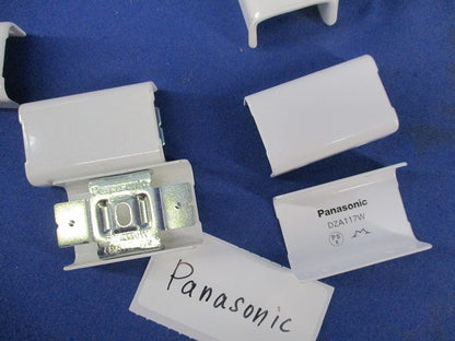 メタルモール付属品混在セット(混在28個入り)(ホワイト) DZA111W他