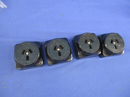 3P15A角型コンセント(4個入)National WK1315