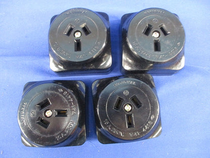 3P15A角型コンセント(4個入)National WK1315