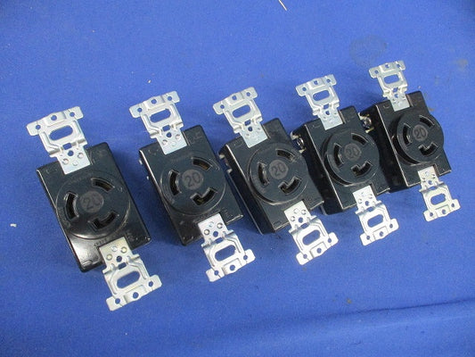 接地2P20A引掛埋込コンセント(5個入) WF2520