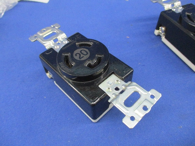 接地2P20A引掛埋込コンセント(5個入) WF2520