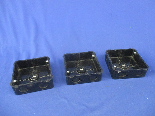 中型四角アウトレットボックス(3個入)傷・汚れ有 DM4736K
