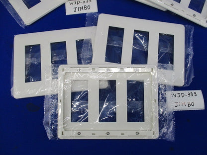 コンセントプレートセット(混在7枚入)(ピュアホワイト) WJD-333他