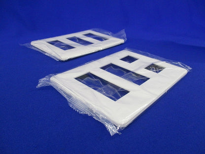 コンセントプレートセット(混在7枚入)(ピュアホワイト) WJD-333他