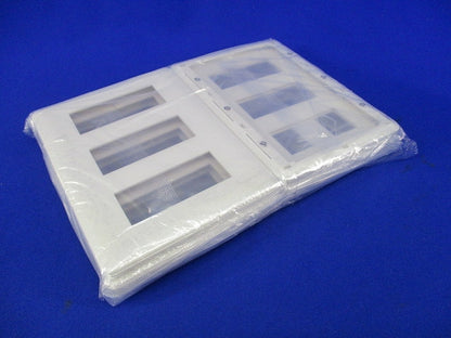 コンセントプレートセット(混在7枚入)(ピュアホワイト) WJD-333他