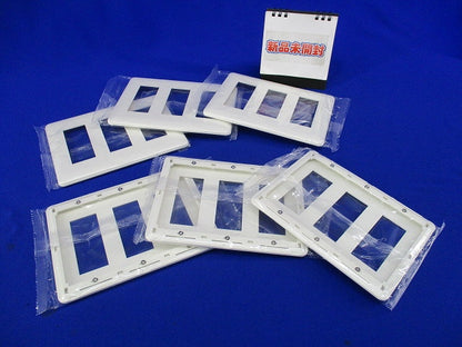 JIMBO コンセントプレート(6個入)(ホワイト) WJD-333