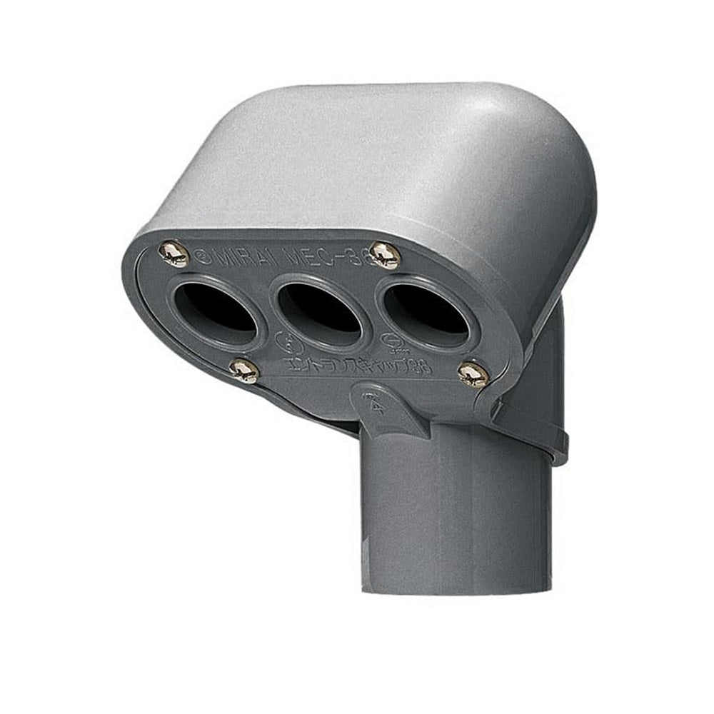 エントランスキャップ 適合管VE54 グレー MEC-54
