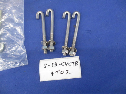カバークランプ用フックボルト混在セット(4対入) FB-CVCTB
