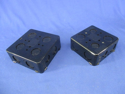四角アウトレットボックス混在セット(2個入)傷・汚れ有 DM4744K