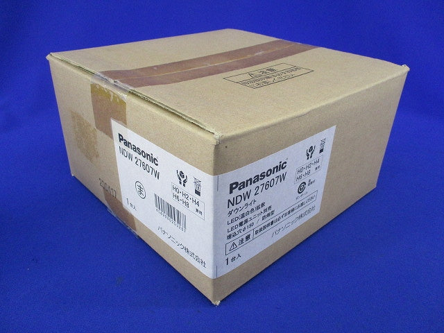 LEDダウンライトφ150(温白色)(新品未開梱) NDW27607W