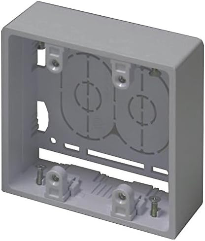 ニュー・エフモール 付属品 露出ボックス 2個用 深型 グレー SFBF21