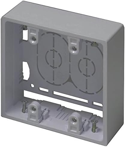 ニュー・エフモール 付属品 露出ボックス 2個用 深型 グレー SFBF21