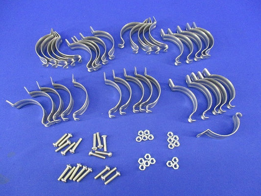 パイラッククリップ(18個入)(ステンレス) S-54C