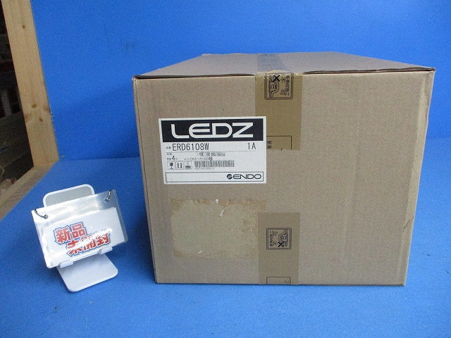 LED浅型ベースダウンライトφ150(電球色)(4台入)(新品未開梱) ERD6108W