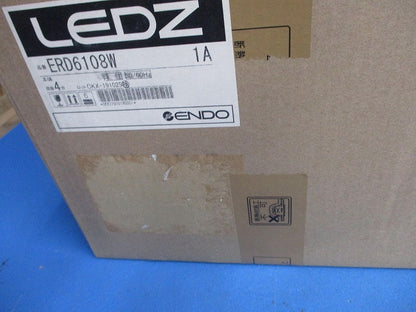 LED浅型ベースダウンライトφ150(電球色)(4台入)(新品未開梱) ERD6108W
