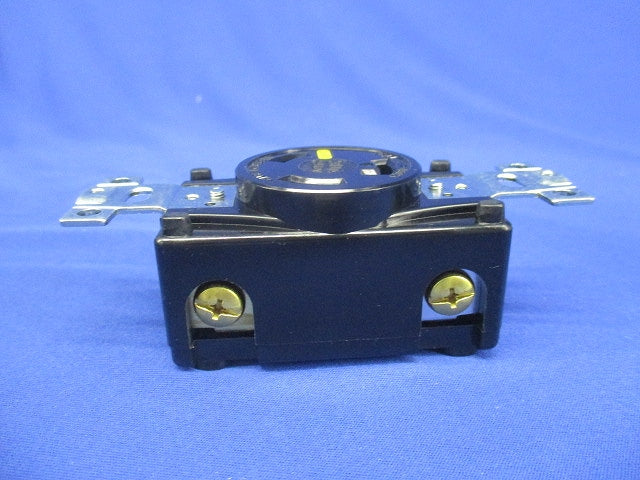 引掛形 埋込コンセント 接地2P30A250V 黒 3320-L6