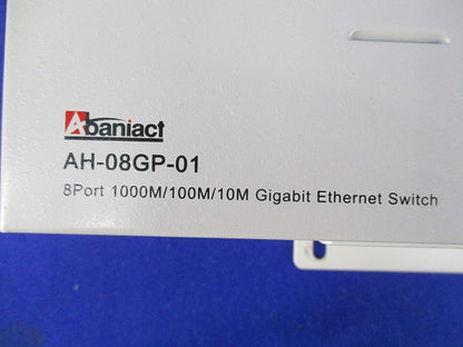 ギガスイッチングHUB 8ポート(未使用品) AH-08GP-01