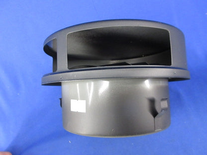 自然 給・排気口用部品 フラット型(黒)(キズ・汚れ有) φ150