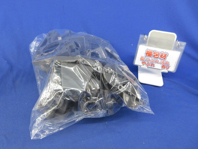 デッキプレート用両口エンド(台座付き)(10個入) PF-S16SEF