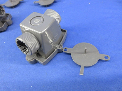 デッキプレート用両口エンド(台座付き)(10個入) PF-S16SEF