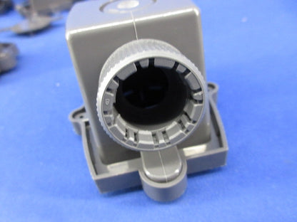 デッキプレート用両口エンド(台座付き)(10個入) PF-S16SEF