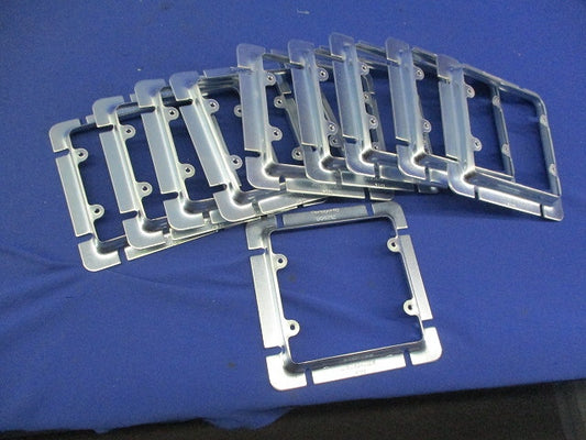 大型四角スイッチカバー2コ用(10個入) DS4712