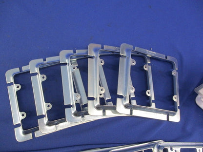 大型・中型四角スイッチカバー2コ用セット(混在9個入) DS4712他