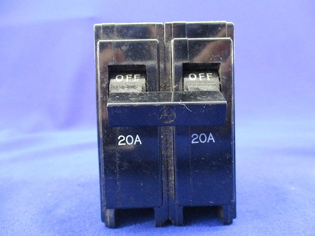 ノーヒューズブレーカ 2P20A(キズ･汚れ有) BH-P