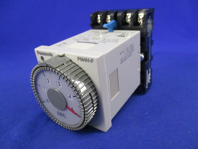オフディレータイマ・DINレール端子台セット ATC52241+AT8-DF8K