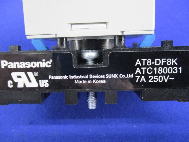 オフディレータイマ・DINレール端子台セット ATC52241+AT8-DF8K