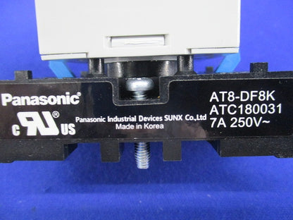 オフディレータイマ・DINレール端子台セット ATC52241+AT8-DF8K
