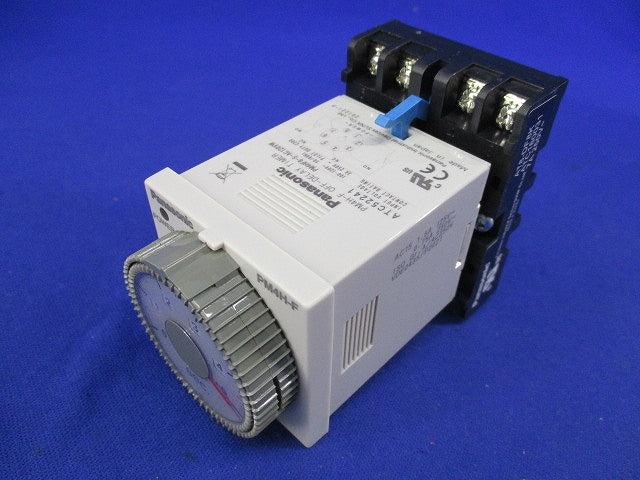 オフディレータイマ・DINレール端子台セット ATC52241+AT8-DF8K