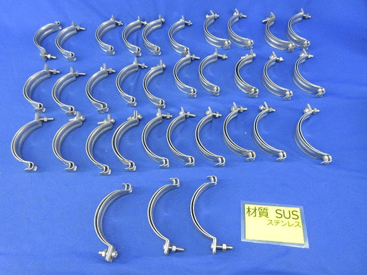 パイラッククリップ(ステンレス)(33個入)(キズ・汚れ有) C-75G-70