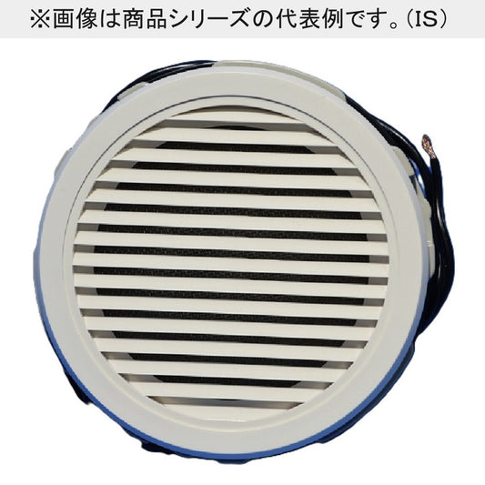 換気扇付丸形ルーバー フィルタ付 (ポリエステル製,除塵率70％) ライトベージュ LP-3K