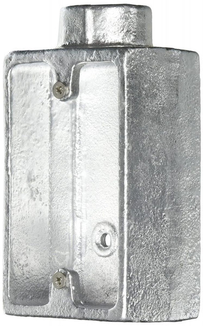 露出スイッチボックス 1コ用1方出 鋳鉄 G28 DFZ3028P