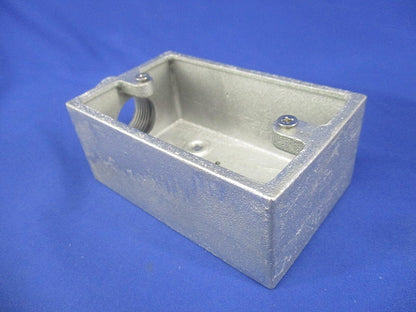 露出スイッチボックス 1コ用1方出 鋳鉄 G28 DFZ3028P