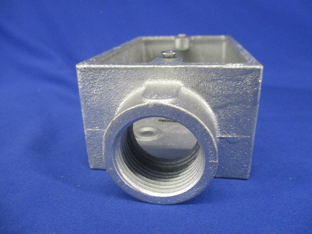 露出スイッチボックス 1コ用1方出 鋳鉄 G28 DFZ3028P