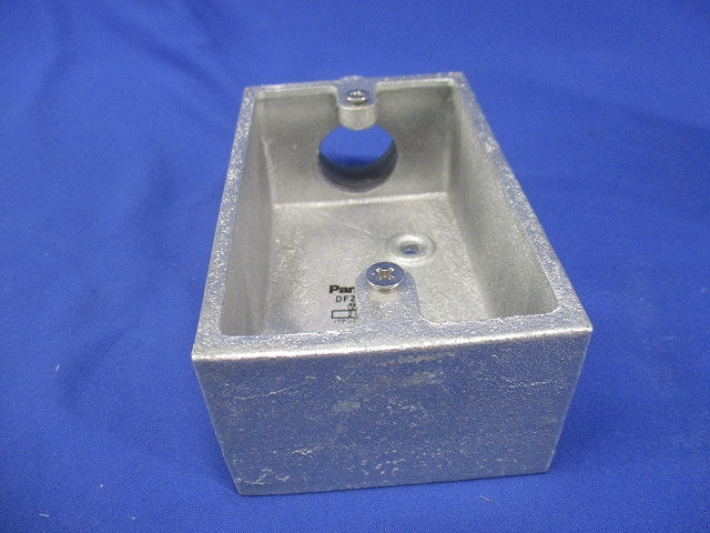 露出スイッチボックス 1コ用1方出 鋳鉄 G28 DFZ3028P